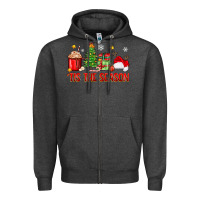 'tis The Season Christmas Zipper Hoodie | Teevron