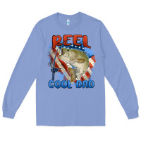 Colony Blue reel cool dad Long Sleeve Tee - MaliasSmallBusiness