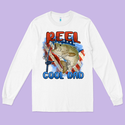 Long Sleeve Tee reel cool dad