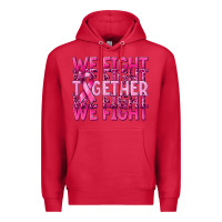 Cardinal together we fight cancer Premium Hoodie - NancyCooperArtShop