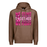 Chestnut together we fight cancer Premium Hoodie - NancyCooperArtShop