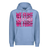 Colony Blue together we fight cancer Premium Hoodie - NancyCooperArtShop