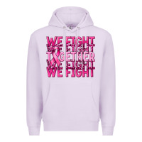 Lilac together we fight cancer Premium Hoodie - NancyCooperArtShop