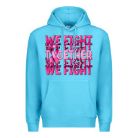 Ocean Blue together we fight cancer Premium Hoodie - NancyCooperArtShop