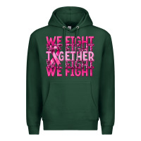 Sports Green together we fight cancer Premium Hoodie - NancyCooperArtShop