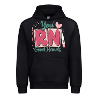Black you rn good hands registered nurse Urban Hoodie - MaliasSmallBusiness