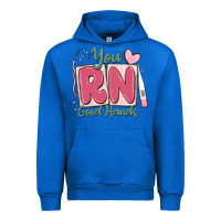 Cobalt you rn good hands registered nurse Urban Hoodie - MaliasSmallBusiness