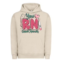 Pigment French Oak you rn good hands registered nurse Urban Hoodie - MaliasSmallBusiness