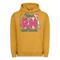 Pigment Peanut Butter you rn good hands registered nurse Urban Hoodie - MaliasSmallBusiness