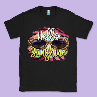 Hello Sunshine Classic Tee Designed By Barkaloodesign