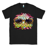 Black hello sunshine Classic Tee - BarkalooDesign