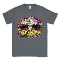 Charcoal Heather hello sunshine Classic Tee - BarkalooDesign