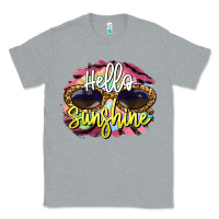 Heather Grey hello sunshine Classic Tee - BarkalooDesign