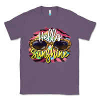 Lavender hello sunshine Classic Tee - BarkalooDesign