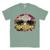 Sage hello sunshine Classic Tee - BarkalooDesign