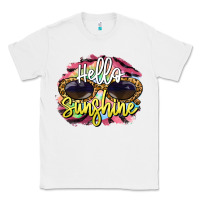 White hello sunshine Classic Tee - BarkalooDesign