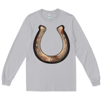 Moon Dust western horseshoe Long Sleeve Tee - BarkalooDesign