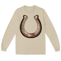 Mushroom western horseshoe Long Sleeve Tee - BarkalooDesign