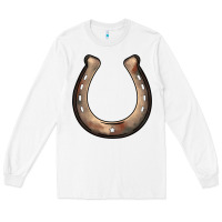 White western horseshoe Long Sleeve Tee - BarkalooDesign