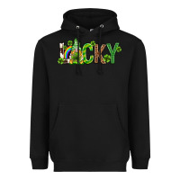 Black Love horseshoe St. Patrick's Day Heavyweight Hoodie - Neo Western