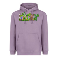 Lavender Love horseshoe St. Patrick's Day Heavyweight Hoodie - Neo Western