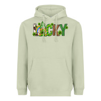 Matcha Love horseshoe St. Patrick's Day Heavyweight Hoodie - Neo Western