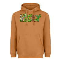 Meerkat Love horseshoe St. Patrick's Day Heavyweight Hoodie - Neo Western