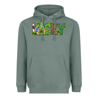 Sage Love horseshoe St. Patrick's Day Heavyweight Hoodie - Neo Western