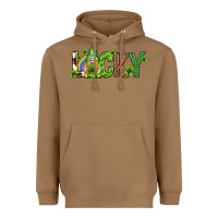 Toasted Coconut Love horseshoe St. Patrick's Day Heavyweight Hoodie - Neo Western