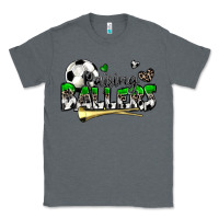 Charcoal Heather raising ballers soccer Classic Tee - Zillion Design Studio
