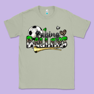 Classic Tee raising ballers soccer