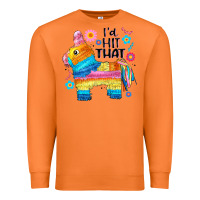 Carrot id hit that  mexican llama pinata Premium Sweatshirt - JahusDesignShop
