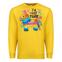 Lemon id hit that  mexican llama pinata Premium Sweatshirt - JahusDesignShop
