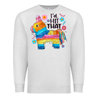 Oatmeal Heather id hit that  mexican llama pinata Premium Sweatshirt - JahusDesignShop