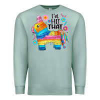 Id Hit That  Mexican Llama Pinata Premium Sweatshirt | Teevron