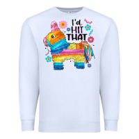 White id hit that  mexican llama pinata Premium Sweatshirt - JahusDesignShop