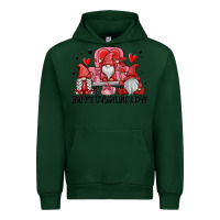 Forest Green happy valentine's day Urban Hoodie - MaliasSmallBusiness