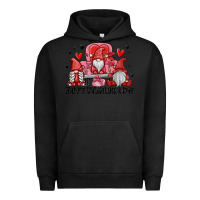 Pigment Black happy valentine's day Urban Hoodie - MaliasSmallBusiness