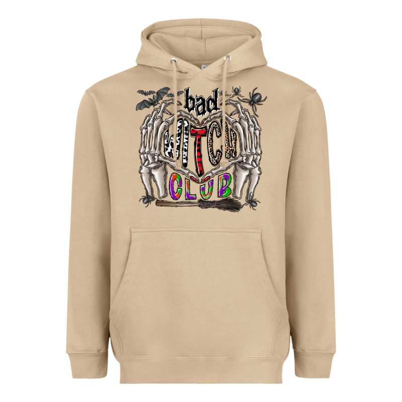 Bad Witch Club Heavyweight Hoodie by CowhideDigitalArt | Teevron