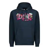 Navy cancer awareness teacher Premium Hoodie - NancyCooperArtShop