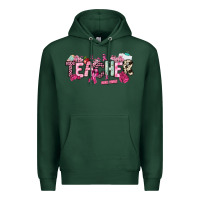 Sports Green cancer awareness teacher Premium Hoodie - NancyCooperArtShop