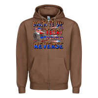 Chestnut back it up terry put it in reverse billie wilder Zipper Hoodie - texasbilliewilder