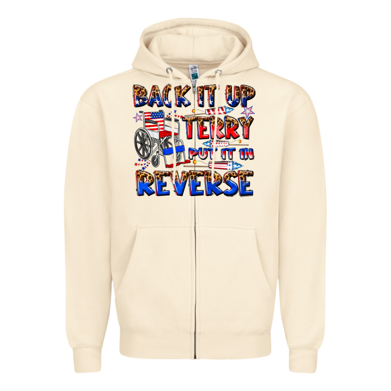 Back It Up Terry Put It In Reverse Billie Wilder Zipper Hoodie by texasbilliewilder | Teevron