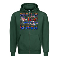 Sports Green back it up terry put it in reverse billie wilder Zipper Hoodie - texasbilliewilder