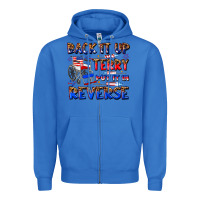 True Royal back it up terry put it in reverse billie wilder Zipper Hoodie - texasbilliewilder