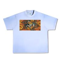 Grape Ice texas map bull skull sunflower leopard licence plate Urban Heavy Tee - Artiststas