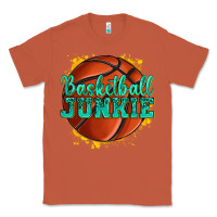 Copper basketball junkie Classic Tee - texasbilliewilder