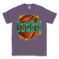 Lavender basketball junkie Classic Tee - texasbilliewilder