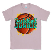Lilac basketball junkie Classic Tee - texasbilliewilder