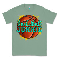 Sage basketball junkie Classic Tee - texasbilliewilder